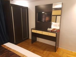 Postel nebo postele na pokoji v ubytování Mira Suite