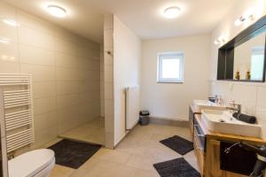 Koupelna v ubytování Ferienwohnung Sophie