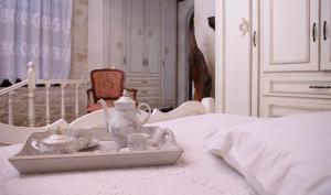 Posteľ alebo postele v izbe v ubytovaní Villa Athina - Irene Country House