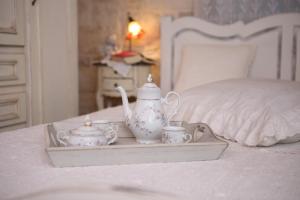 Posteľ alebo postele v izbe v ubytovaní Villa Athina - Irene Country House