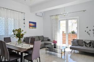 Χώρος καθιστικού στο Koulieris Villas