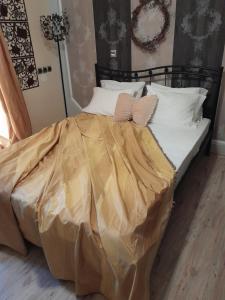Łóżko lub łóżka w pokoju w obiekcie Vila Zanet