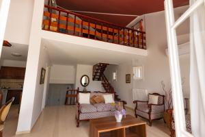 Posezení v ubytování Lenna's Villas Zante