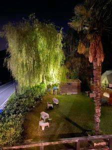 Jardín al aire libre en Urdaibai Etxea