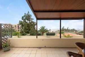 a view from the balcony of a house at Trevina 31-2 in Puerto de la Cruz