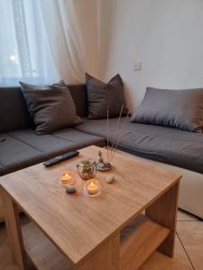 Posezení v ubytování Apartmani Petra