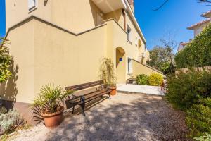Zahrada ubytování Apartments Vesna
