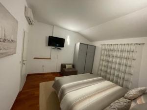 TV a/nebo společenská místnost v ubytování Apartments Ozrenka