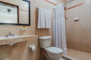 Koupelna v ubytování Hotel Santa María Mérida