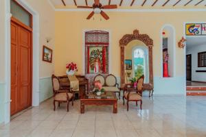 Posezení v ubytování Hotel Santa María Mérida