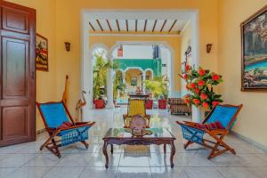 Posezení v ubytování Hotel Santa María Mérida