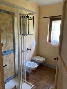 Kúpeľňa v ubytovaní Agriturismo Caiferri con spa + 12 fotografií