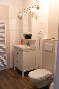 Kúpeľňa v ubytovaní Dúbravská chalupa Nella