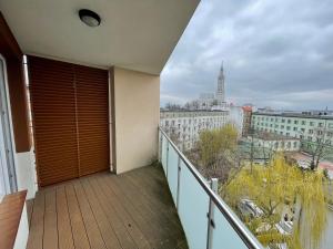 Balkón alebo terasa v ubytovaní ESEN Apartamenty Krakowska