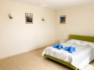 Łóżko lub łóżka w pokoju w obiekcie Chalet Cucarres