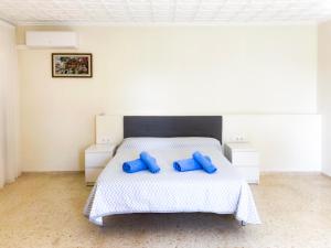 Łóżko lub łóżka w pokoju w obiekcie Chalet Cucarres