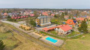 Budova, kde se aparthotel nachází