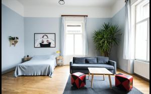 Posedenie v ubytovaní BudapeStayz - Jozsef Apartments