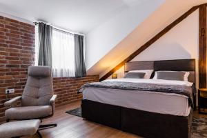 Postel nebo postele na pokoji v ubytování DreamHouse7 rooms