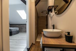 Postel nebo postele na pokoji v ubytování DreamHouse7 rooms + 37 fotografií