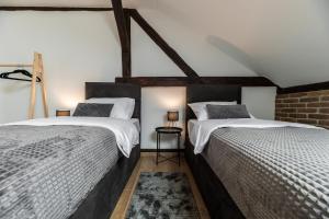 Postel nebo postele na pokoji v ubytování DreamHouse7 rooms