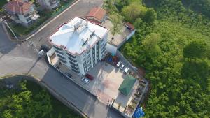 Budova, kde se aparthotel nachází