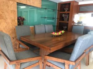 Posezení v ubytování 8pers -6camas AC -Alberca-Playa 3min Playas Vicente fox