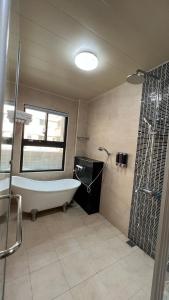 Koupelna v ubytování Dou Dou Long Homestay