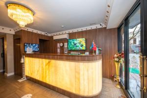TV a/nebo společenská místnost v ubytování Hotel Melita