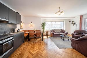 Kuchyň nebo kuchyňský kout v ubytování Haus Kindler