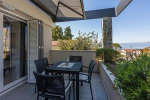 Balkón nebo terasa v ubytování Apartment Vito