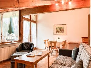 Posezení v ubytování Haus am Balsberg