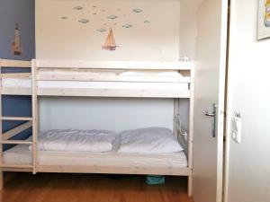 Postel nebo postele na pokoji v ubytování Ferienwohnung Pelzerglück