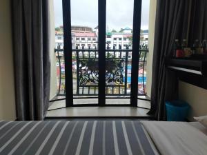 Balkón nebo terasa v ubytování Hong Kong Hotel