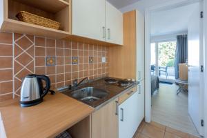 Kuchyň nebo kuchyňský kout v ubytování Apartment Vito