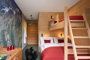 Voodi või voodid majutusasutuse Hotel Ortles B&B toas