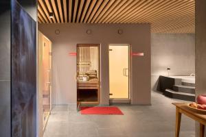 Voodi või voodid majutusasutuse Hotel Ortles B&B toas