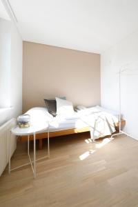 Hotel Untertor by Maier - Self-Check-in客房内的一张或多张床位