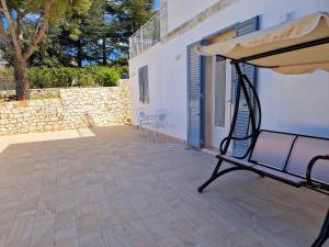 A patio or other outdoor area at Villa Anna holiday house