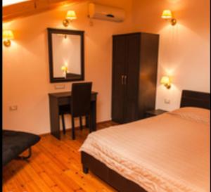 Posteľ alebo postele v izbe v ubytovaní Summer Garden Αpartments & Studios