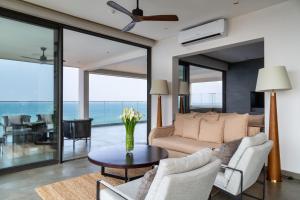 Zona d'estar a Crystal Sands Hikkaduwa