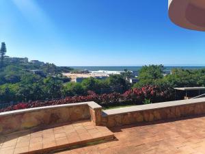a view of the beach from a house at Claridges 104 in Margate