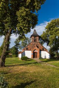 Vonkajšia záhrada v ubytovaní Domek na górce