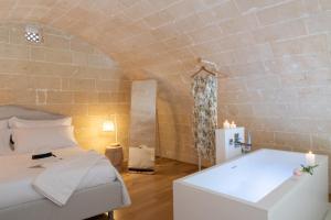 Koupelna v ubytování Suite San Giacomo - L'Opera Dell'Architetto