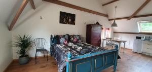 Kuchyň nebo kuchyňský kout v ubytování B&B Hoeve Ruimzicht