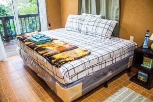 Letto o letti in una camera di Mr, Crab Apartment