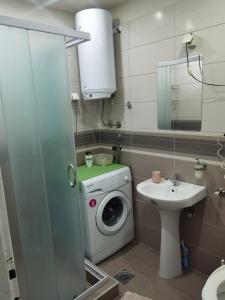 Koupelna v ubytování Apartman Aleksic