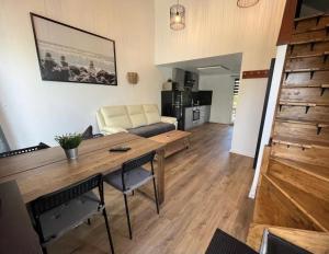 Posezení v ubytování Apartmán Provence Deluxe