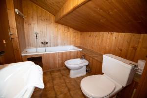 Ein Badezimmer in der Unterkunft CHALET MARESI