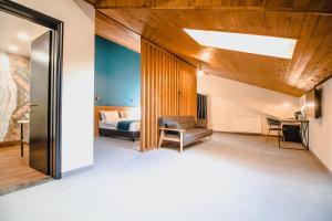 Zona d'estar a Suatis Resort Kazbegi